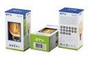 GLOW LED spuldze, GTV, LD-G80GLOW-18, E27, 4 W, 190 lm, 1800K, 320&deg;