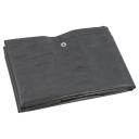 Katte 4x5m, KREATOR, KRT660403, Paksus: 240 g/m&sup2;, kahepoolsed, tumehall/must