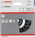 Metāla suka leņķa slīpm. D 100 mm, 1gab., Mazām leņķa slīpma&scaron;īnām PRO METAL HEAVY KONUSVEIDA SUKA, 2608622011, BOSCH