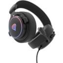 Genesis Austiņas Neon 764 NSG-2169, 50mm, 20-20kHz, -42dB, USB-A, Mikrofonu regulē&scaron;ana, RGB apgaismojums