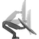 Raidsonic ICY BOX IB-MS303-T monitoru statīvs, 6.5kg, 360&deg;, regulējams statīvs, melns