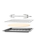 Gastroback Design Bistro ahi 42814, 1500 W, 3 pitsat, 1 ahi, 5 k&uuml;tteelementi, 30 cm, 26 L, digitaalne taimer