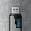 Axagon m&auml;lukaardi lugeja CRE-SAC, USB 3.2 Gen 1, 2 pesa, 5000 Mbit/s, metallkorpus, toetab microSD, SD