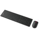 Lenovo Multi-Mode Pro Combo klaviatuur ja hiir 6000-US Euro 4X31S04848, 8 nuppu, Bluetooth 5.3, Eclipse Black