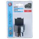 All Ride Piekabes gaismas savienotājs 12V 2846750, 12V, adapteris 7‑polu &rarr; 13‑polu, izturīgs plastmasas korpuss
