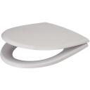 Cersanit WC kaas Merida 693749, 45.8 cm, 36.7 cm, 0.58 cm, valge, plastmass, antibakteriaalne