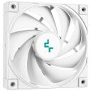 Deepcool Protsessorijahuti AK400 DIGITAL WH R-AK400-WHADMN-G, 68.99 cfm, 28 dBA, 4 soojusjuhet, PWM tugi