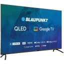 Blaupunkt QLED televizorius 50QBG6000S, 50, UHD, 3840 x 2160, Wi-Fi, 2 USB, 3 HDMI, Google TV, Juodas