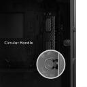 Chieftec Korpus APEX LUMO GA-01B-L-OP, 4x140mm, 2xUSB 3.0, 2x3.5", 2.5/3.5" tugi, RGB, Tempered Glass