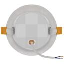 Emos LED &scaron;viestuvas RUBIC ZD1432, 12 cm, 9 W, 900 lm, 220&ndash;240 V, 50/60 Hz, IP20, 25 000 h, 4 000 K, 120&deg;, įmontuojamas
