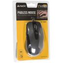 A4Tech Pele V-TRACK N-708X A4TMYS44125, 1.6m, 6 pogas, 600-1600 dpi, USB, V-Track, labās puses, birojam