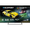 Blaupunkt QLED televizorius 55QBG6000S, 55'', 3840 x 2160, HDR10, 3xHDMI, 2xUSB, Wi-Fi, Bluetooth, Google TV