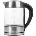 Adler | Kettle | AD 1247 | With electronic control | 1850 W | 1.7 L | Stainless steel/Glass | 360&deg; rotational base | Stainless steel/Transparent