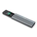 Digitus SDD cietā diska korpuss DA-71120-1, 10 Gbit/s, USB-C 3.1 (Gen 2), M.2 NVMe, 1 x iek&scaron;ējais, alumīnijs