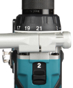 MAKITA akuga puur DDF492RTJ, 2x5.0Ah