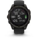 Garmin fenix 8 010-02906-11, 3.3 см, 47 мм, 260 x 260 пикселей, Титан, Wi-Fi, GPS, 80 г, 32 ГБ, 10 АТМ, 21 день