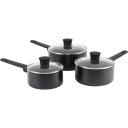 Russell Hobbs Kastrul RH028412EU7, 20cm, 1l, must, alumiinium, mitte kleepuv, kaanega, Shield, sobib k&otilde;ikidele pliitidele