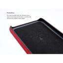 VixFox Maciņ&scaron; CSBS-iPh-XS-red, 5.8'', sarkans, saderīgs ar Apple iPhone XS/X, vegāna āda, neslīdo&scaron;a virsma