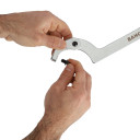 Ключ крючковый регулируемый 32-75мм 40B-32-75 BAHCO