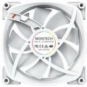 Montech Datora korpuss ventilators AX140PWMWHITE, 140mm, 540-1760RPM, 27.9dB, Rifle bearing, 4-pin, 5V 3-pin RGB