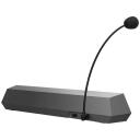 Edifier Žaidimų garso juosta G1500 BAR Black, 2.5 W + 2.5 W, Bluetooth 5.3, 7.1 erdvinis gars, DSP, RGB ap&scaron;vietimas