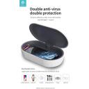 Devia Juhtmevaba laadimise desinfitseerimiskarp 120EL1050001, 10W, 99,99% desinfitseerimine, Qi juhtmevaba laadimine, 191x203x13mm