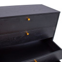 Kumode LUXEMBOURG 80x40xH90cm, melns 45044 Allit