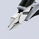 Elektronikas diagonālie griezēji, KNIPEX, 77 42 115 ESD, ESD aizsardzība, 62 HRC cietība, 115 mm garums