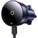 Baseus MagPro automobilių telefono laikiklis C40164100121-01, 15W, juodas, ABS, PC, 360&deg; sukimas, Qi2 įkrovimas