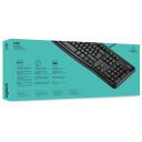 Logitech Klaviatuur K120 920-002479 USB, 1.5 m kaabel, QWERTY, must, t&auml;issuuruses, madala profiiliga, pritsmekindel kuni 60 ml