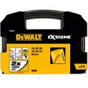 Dewalt Bi-Metal zāģu komplekts DT90351-QZ, 11 gab., melna/dzeltena, 22mm-64mm, 2 adapteri, 2 centrālie urbi