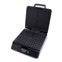 Perfect Belgian waffle maker 1500 W for four waffles 25×29×14 cm with non stick plates black AD3036 Adler