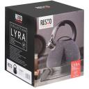 Resto Kettle 90604, 2.7 L, Must korpus, Must k&auml;epide, Roostevaba teras, Hinged vile, 195 mm, 240 mm