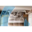Meross MS605MAT-EU klātbūtnes sensors, 6m, 4m, IP67, CR123A akumulators, Thread, Bluetooth 4.3