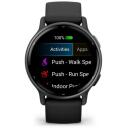 Garmin Vivoactive 5 010-02862-10, 3.05 см, 390 x 390 пикселей, 42 мм, 11 дней, 5 ATM, GPS, Bluetooth, AMOLED, 4 ГБ