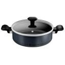 Tefal Pott H0567042, 24cm, alumiinium, klaasist kaas, titaankattega, sobib k&otilde;ikidele pliitidele