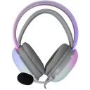 White Shark Juhtmega m&auml;ngupeakomplekt FIREFLY-W, 250 g, 20 - 20000 Hz, 50 mm, 2 x 3.5 mm, USB, RGB valgustus