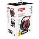 Emos Уличный удлинитель катушка P19222, 25 м, 4 розетки, 16 А, 230 В, IP44, H07RN-F 1,5 мм2, резина/неопрен