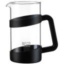 Resto prantsuse press 90509, 1000 ml, borosilikaatklaas, roostevaba terasfilter, plastmassist kaas, must