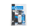 360° piezo gāzes deglis ar tvertni, GEKO, G20066, 0.2 kW, regulējama liesma, atkārtoti uzpildāma tvertne