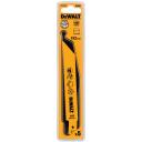 Dewalt stūmoklinis pjūklas DT2348-QZ 152 mm 10-14TPI Bi-Metalas, 5 vnt, sustiprinta dantų petys, anti-stick danga