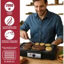 Beper elektriline grill P101BBQ001, 2000W, 415x240mm, 2 positsiooni, eemaldatav rasvaplaat, reguleeritav termostaat