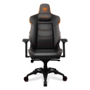 Gaming chair with ergonomic design adjustable armrests and high backrest CGR-Armor EVO Black-Orange COUGAR