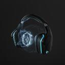 Logitech K&otilde;rvaklapid G935/981-000744 50 mm, 20 - 20000 Hz, 20 m, 6 mm mikrofon, RGB valgustus, DTS 7.1, traadita