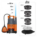 Augstspiediena sūknis  DAEWOO DHP 3500, 750W, 3200l/h, 22m