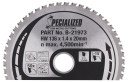 T.C.T. Zāģripa SPECIALIZED 136X1.4X20mm -15&deg; T50, B-21973 MAKITA