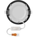 Emos LED &scaron;viestuvas NEXXO ZD1323, 7 W, 480 lm, IP40/IP20, &scaron;iltai/neutrali balta, apvalus, 30 000 valandų, 110&deg; spindulio kampas