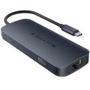 HyperDrive Next 8 portu USB-C dokstacija HD4004GL, 140W, 1xRJ-45, 1xHDMI
