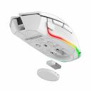 Razer Basilisk V3 Pro RZ01-04620200-R3G1, 30000 DPI, 11 pogas, Bluetooth, balta, ergonomisks, Razer Chroma RGB