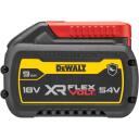 Dewalt Baterija DCB547G-XJ 54V 9Ah, 54V/18V, 6 kartus ilgesnis veikimo laikas, apsauga nuo perkaitimo, 3-LED įkrovimo indikatorius